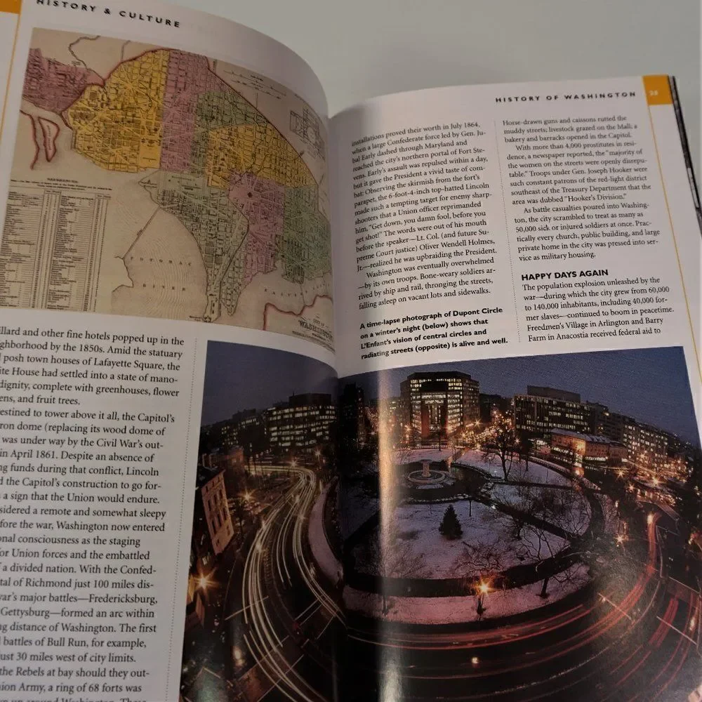 National Geographic Traveler Washington D.C. by John M. Thompson 2005